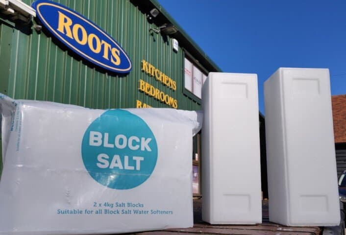 Photo of block salt