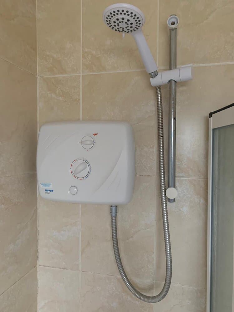 Photo of an electric shower
