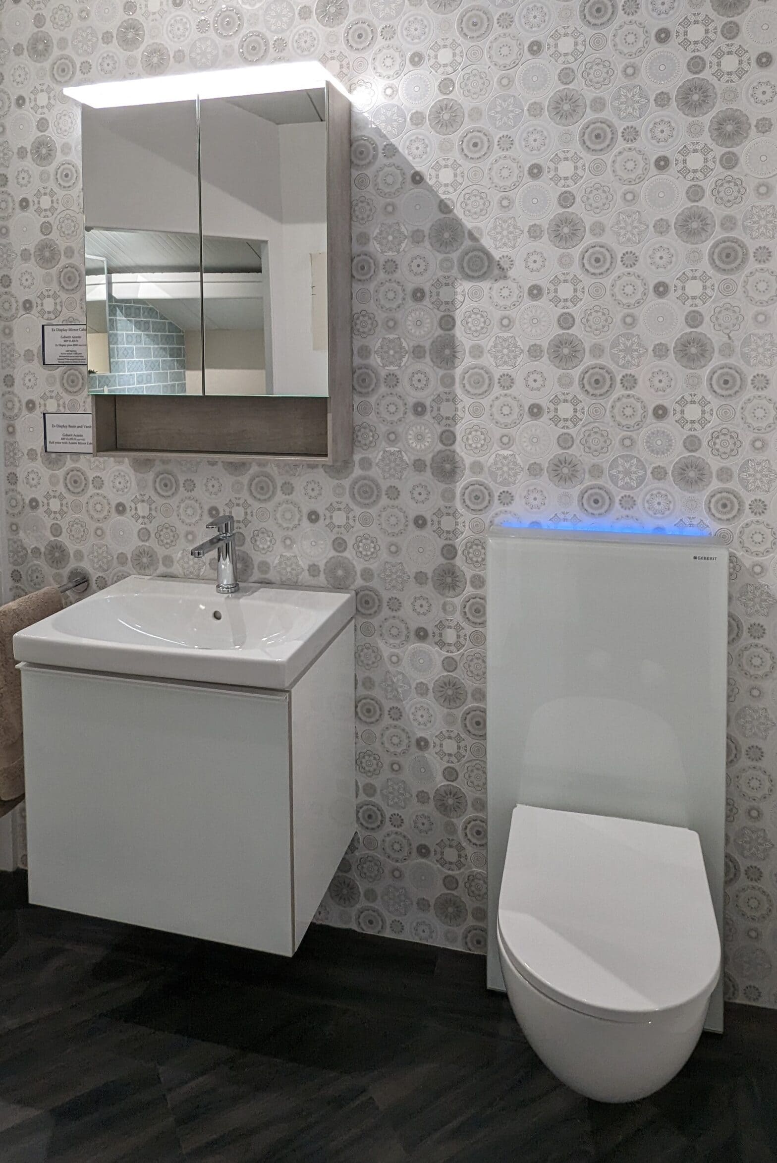 Corridor Display No. 1 – Neutral tone bathroom